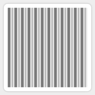 Soft Greys - Asymmetric Stripes Sticker